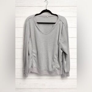 Gray Women's Casual Top